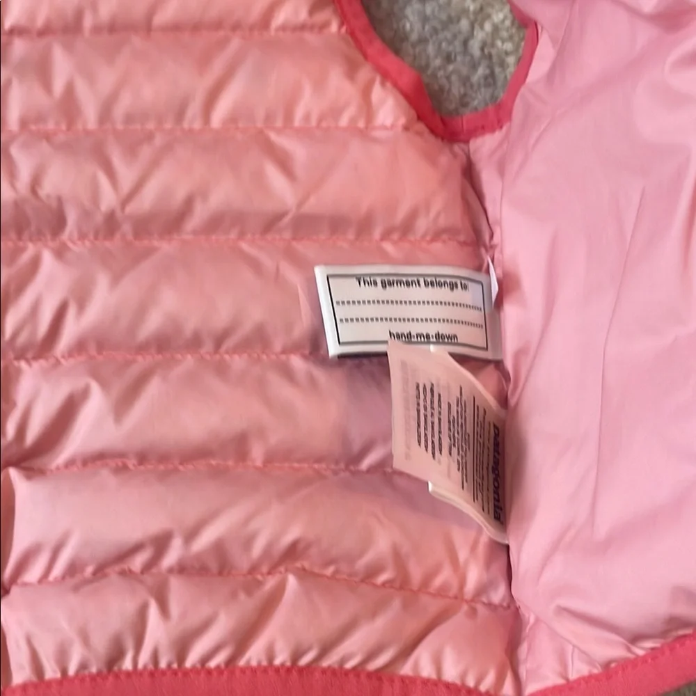 Patagonia baby 3-6m Pink Puffer Vest - Picture 3 of 3